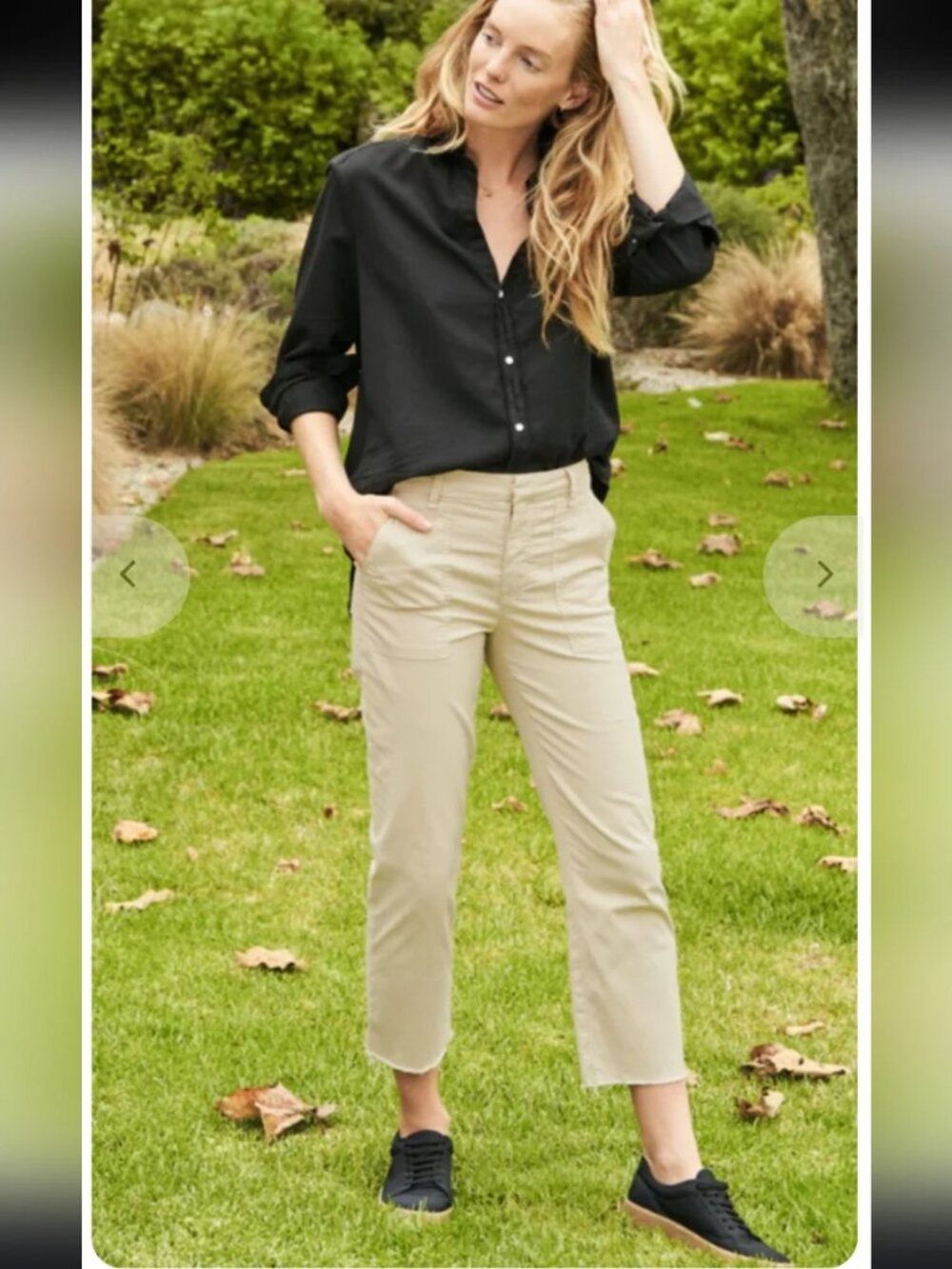 Frank & Eileen | Blackstone Italian Performance Utility Pants | Size 6 *Flawed*